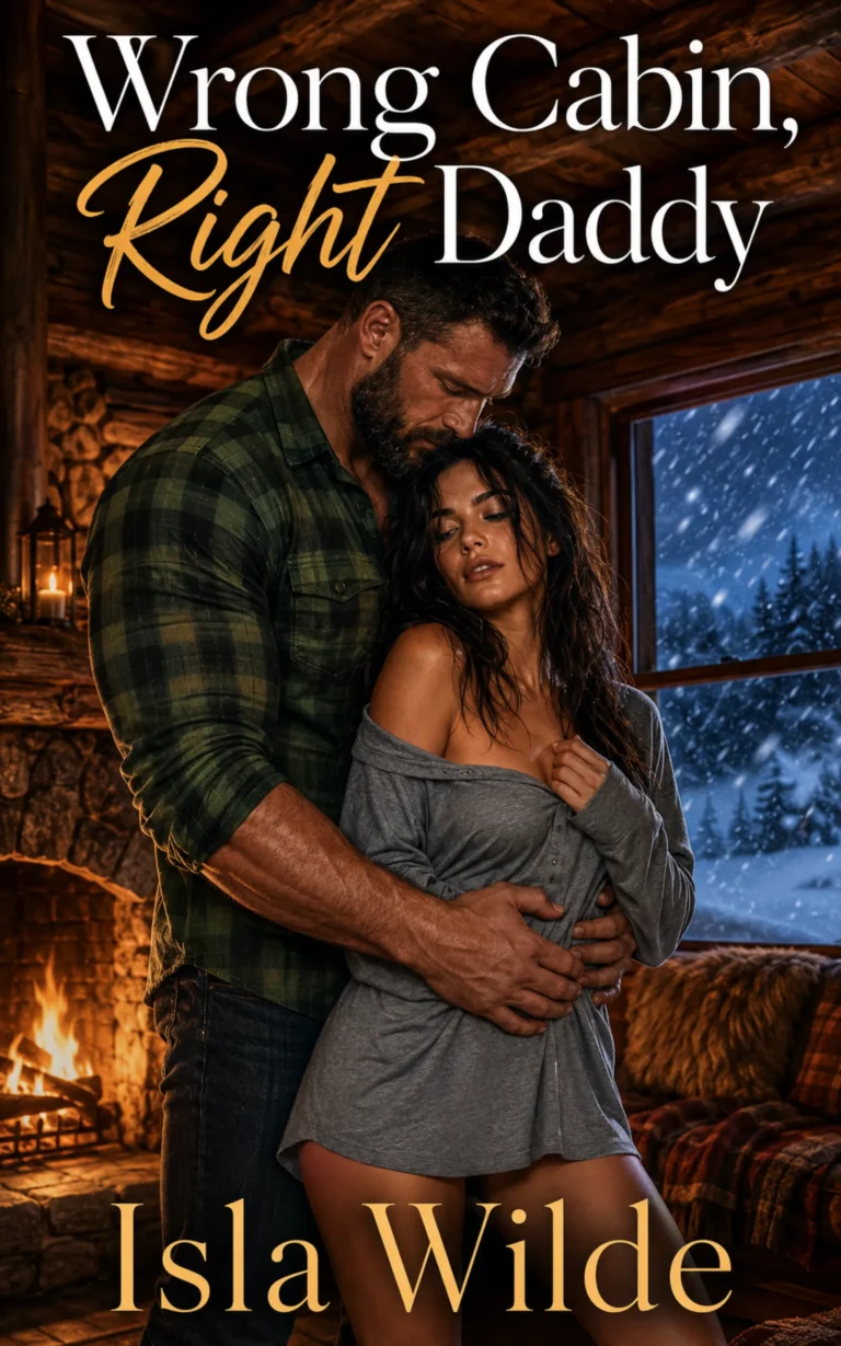 Wrong Cabin, Right Daddy by Isla Wilde - MF Forced Proximity Romance book cover