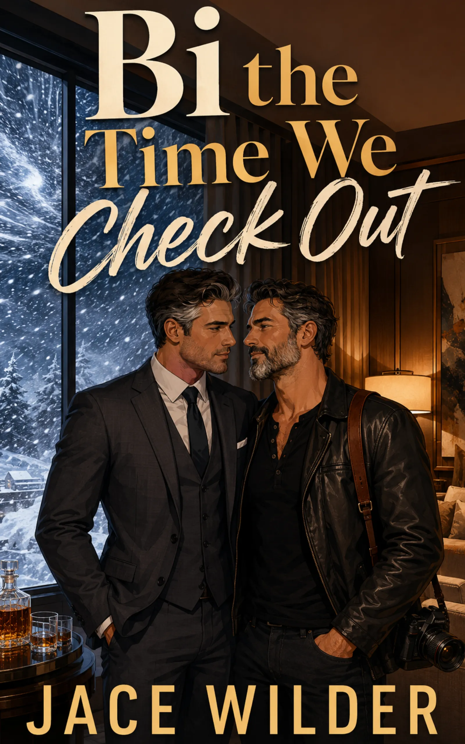Bi the Time We Check Out book cover by Jace Wilder