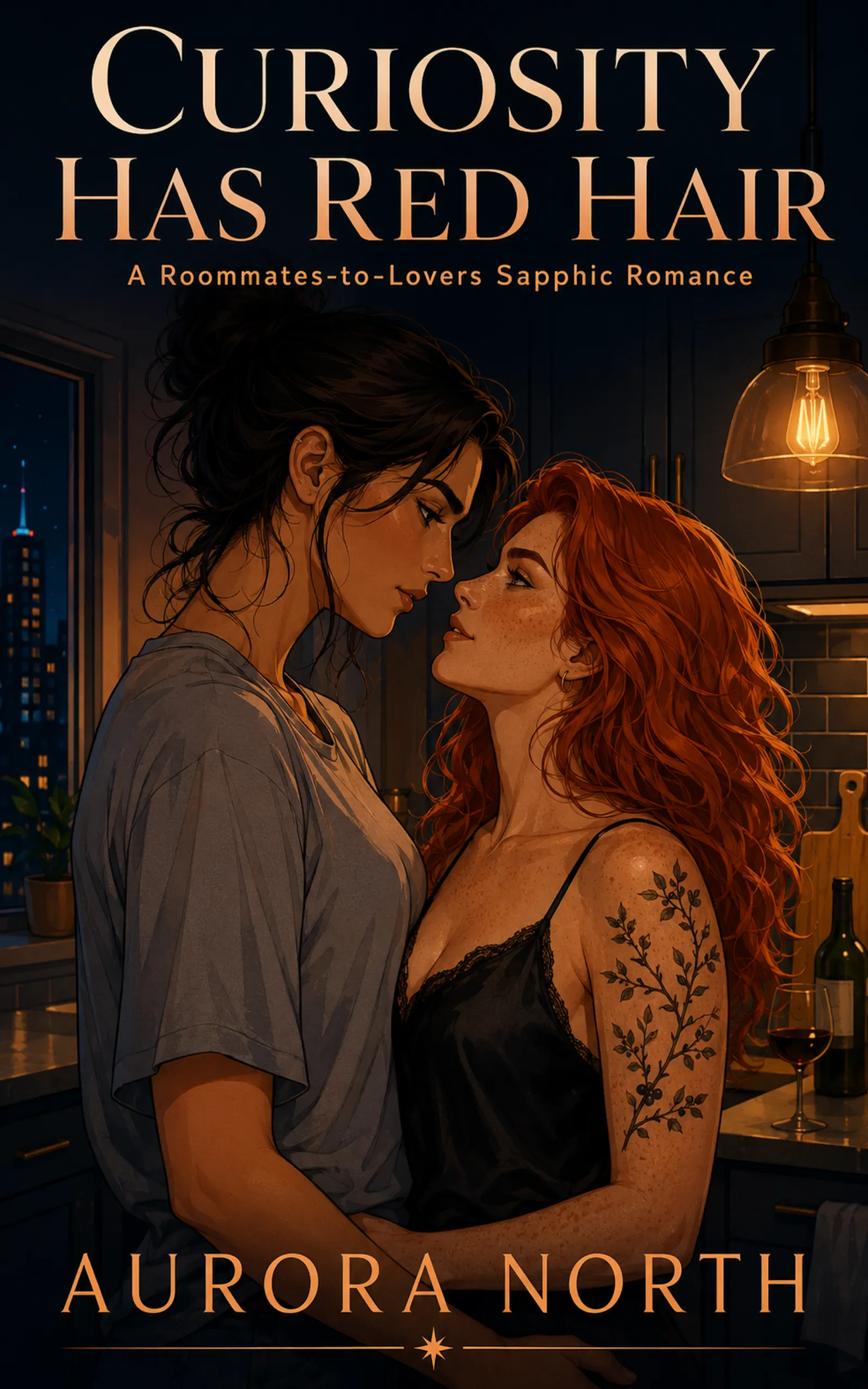Curiosity Has Red Hair by Aurora North book cover