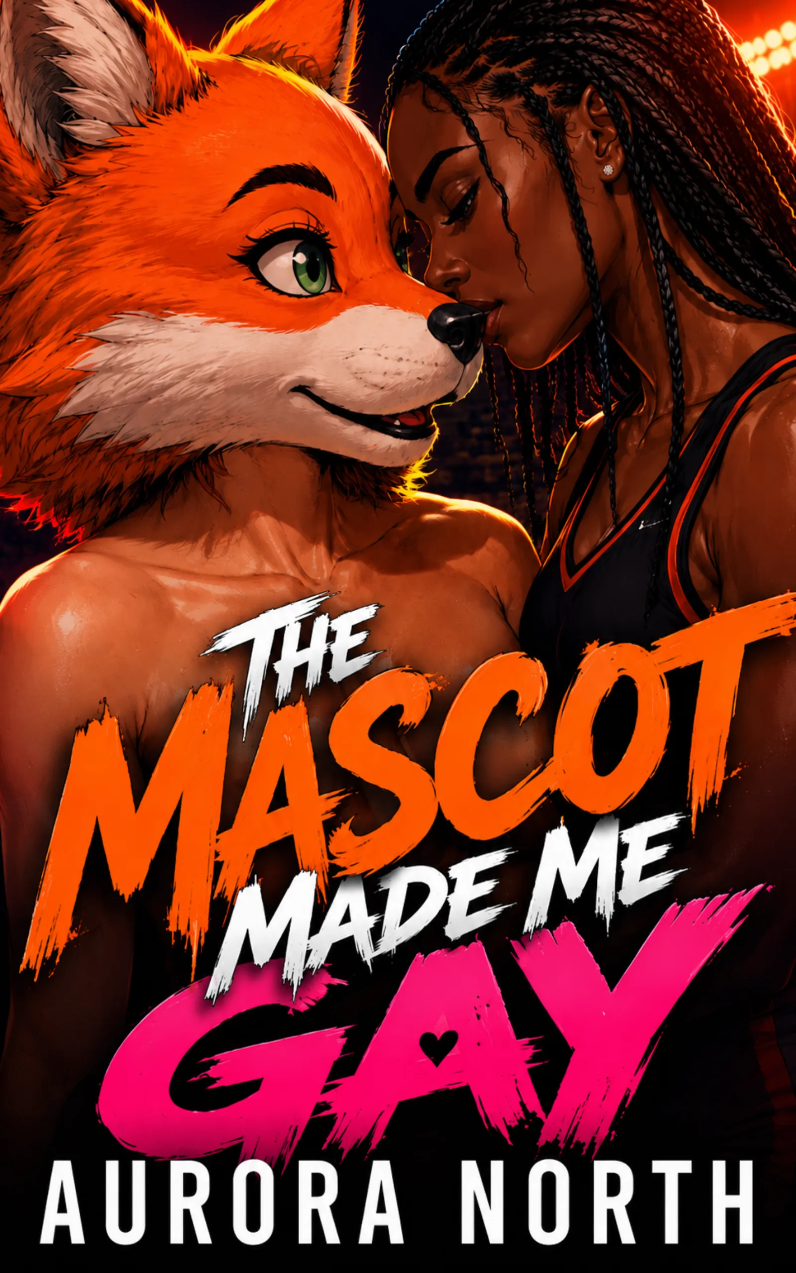 The Mascot Made Me Gay book cover by Aurora North