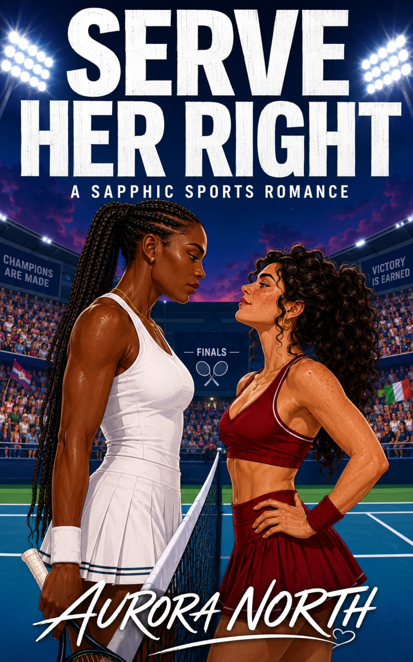 Serve Her Right book cover by Aurora North