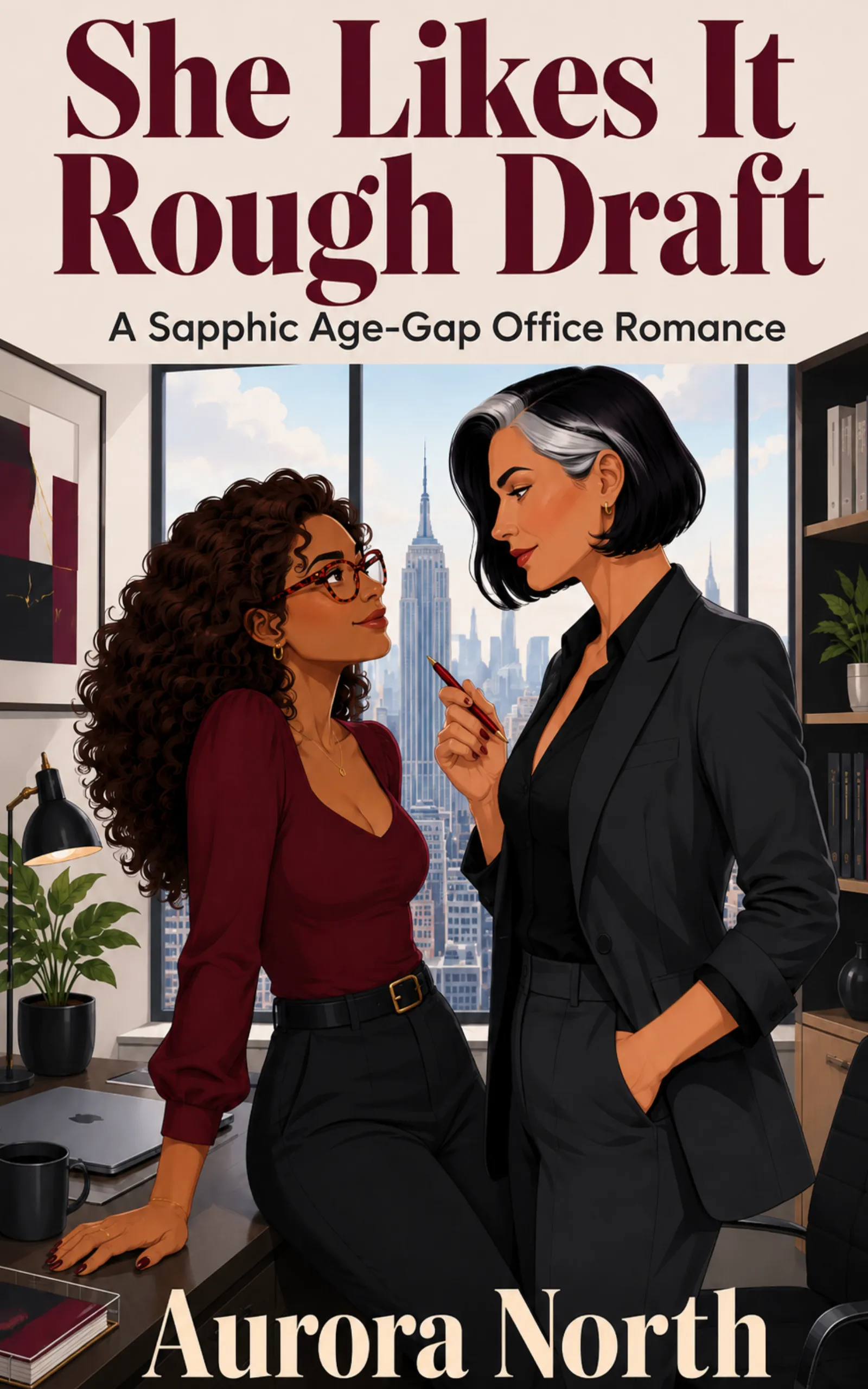 She Likes It Rough Draft book cover by Aurora North