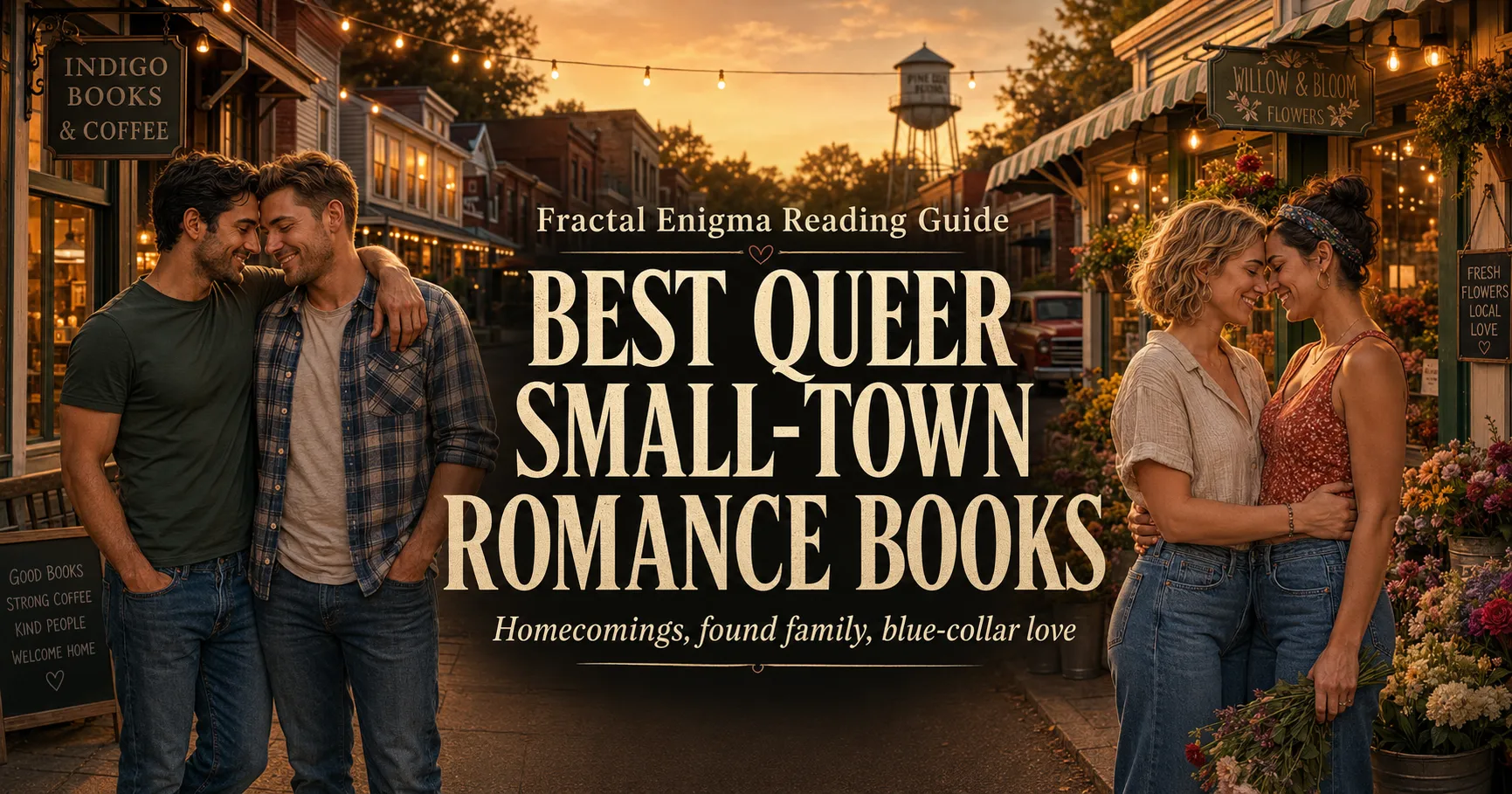 Best queer small-town romance books reading guide