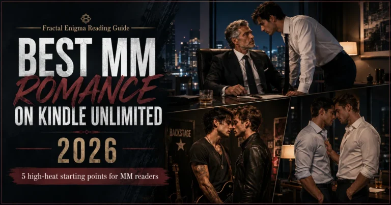 Best MM Romance on Kindle Unlimited 2026 reading guide featuring high-heat male male romance
