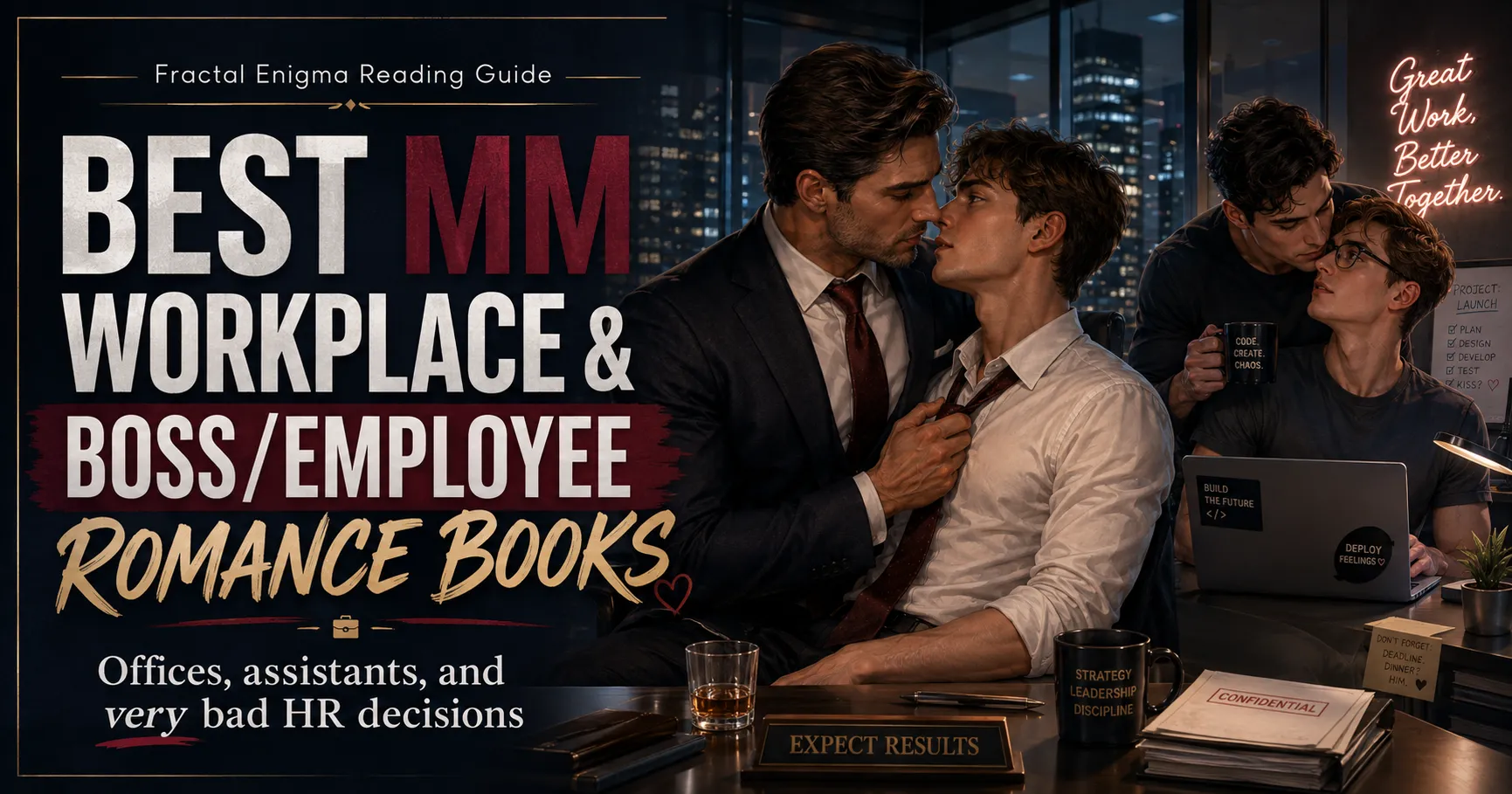 MM workplace and authority romance reading guide