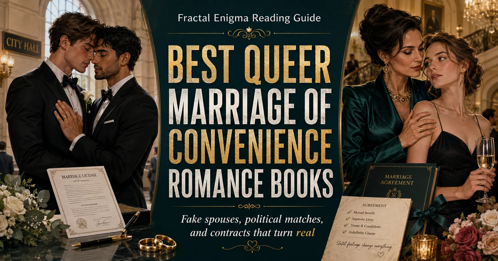 Best queer marriage of convenience romance books reading guide