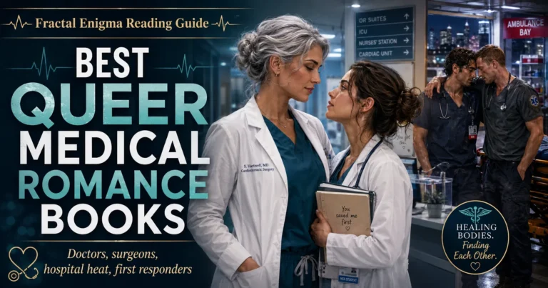 Best queer medical romance books reading guide with sapphic doctors and MM first responders