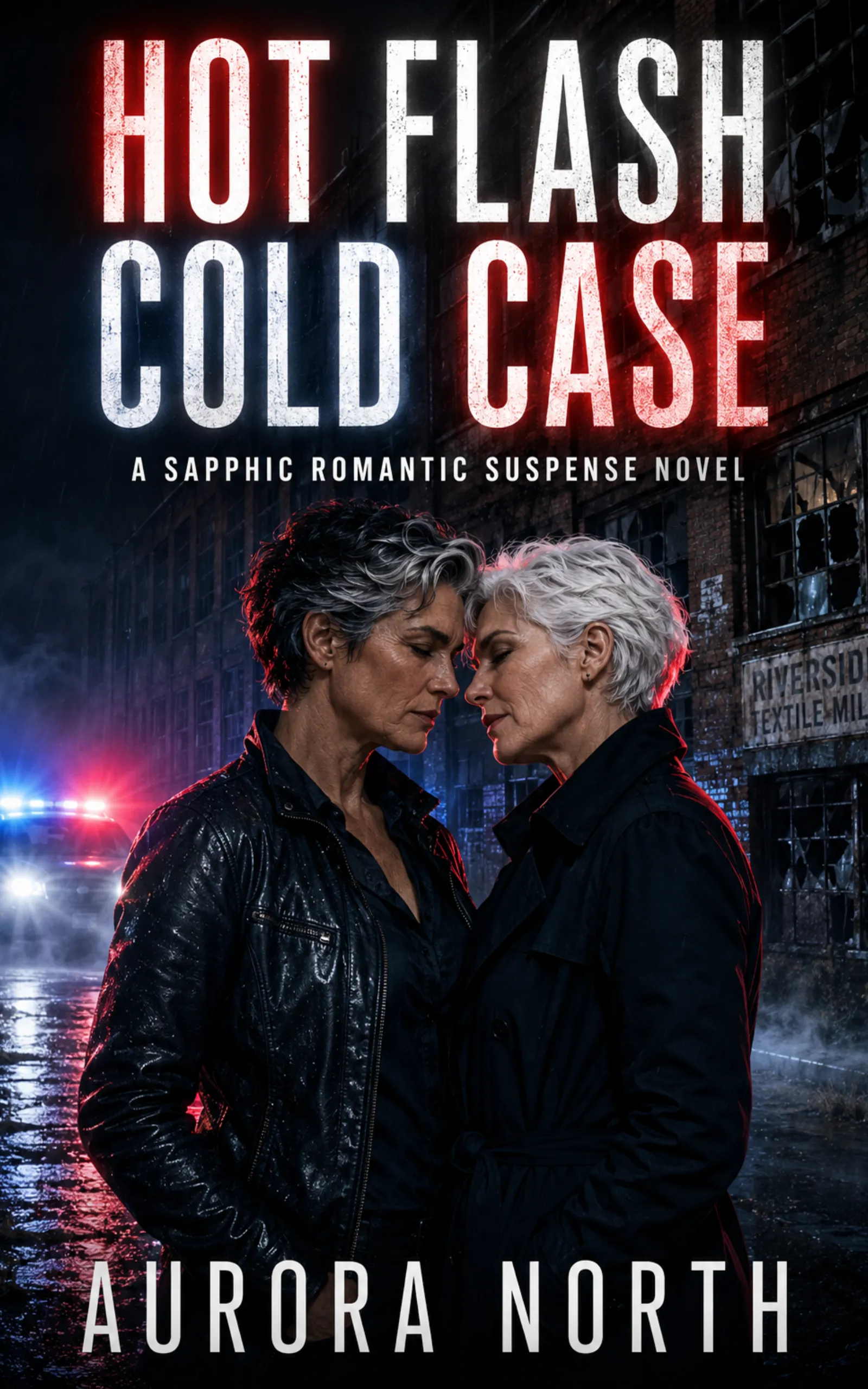 Hot Flash, Cold Case book cover by Aurora North