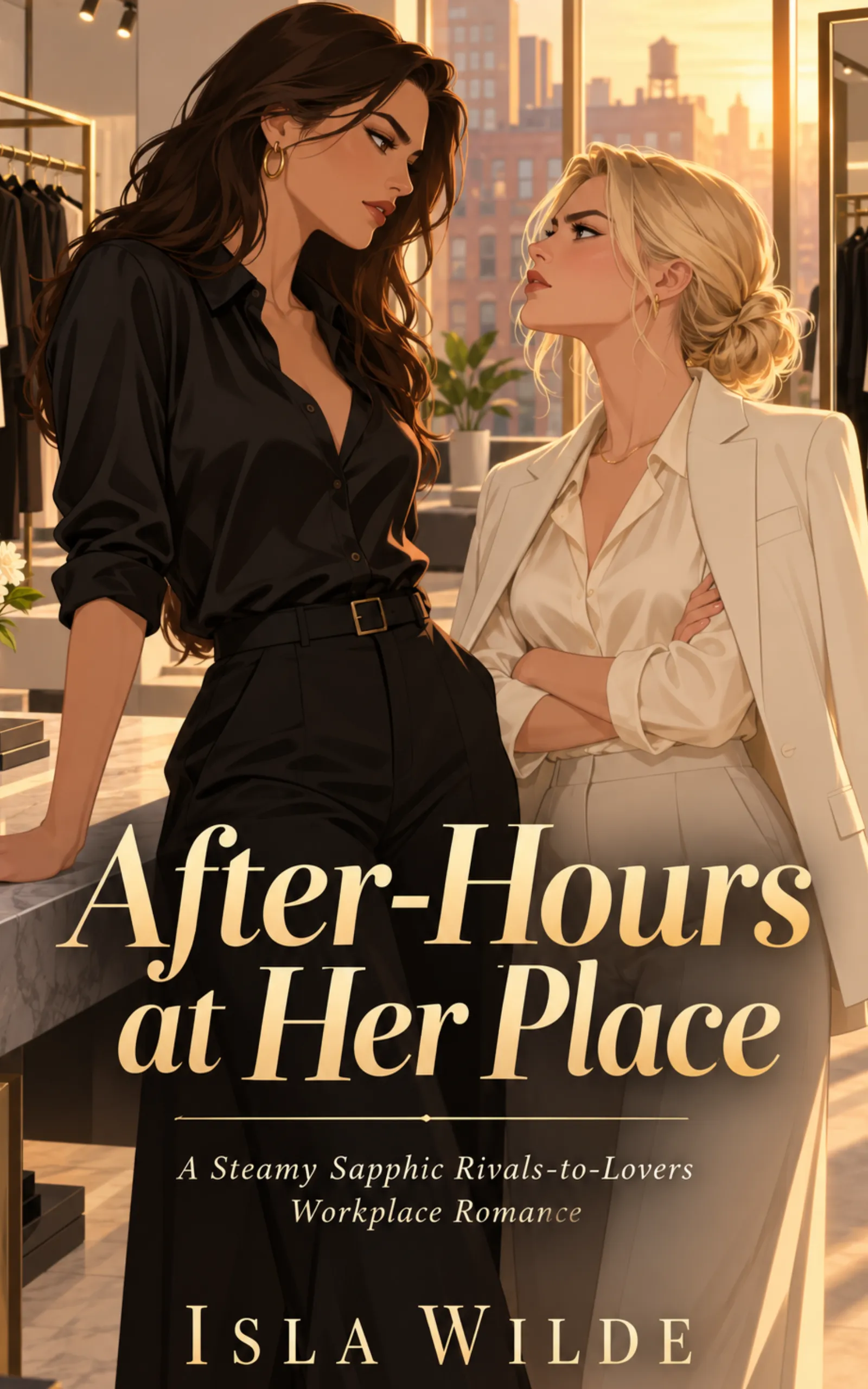 After Hours at Her Place book cover by Isla Wilde