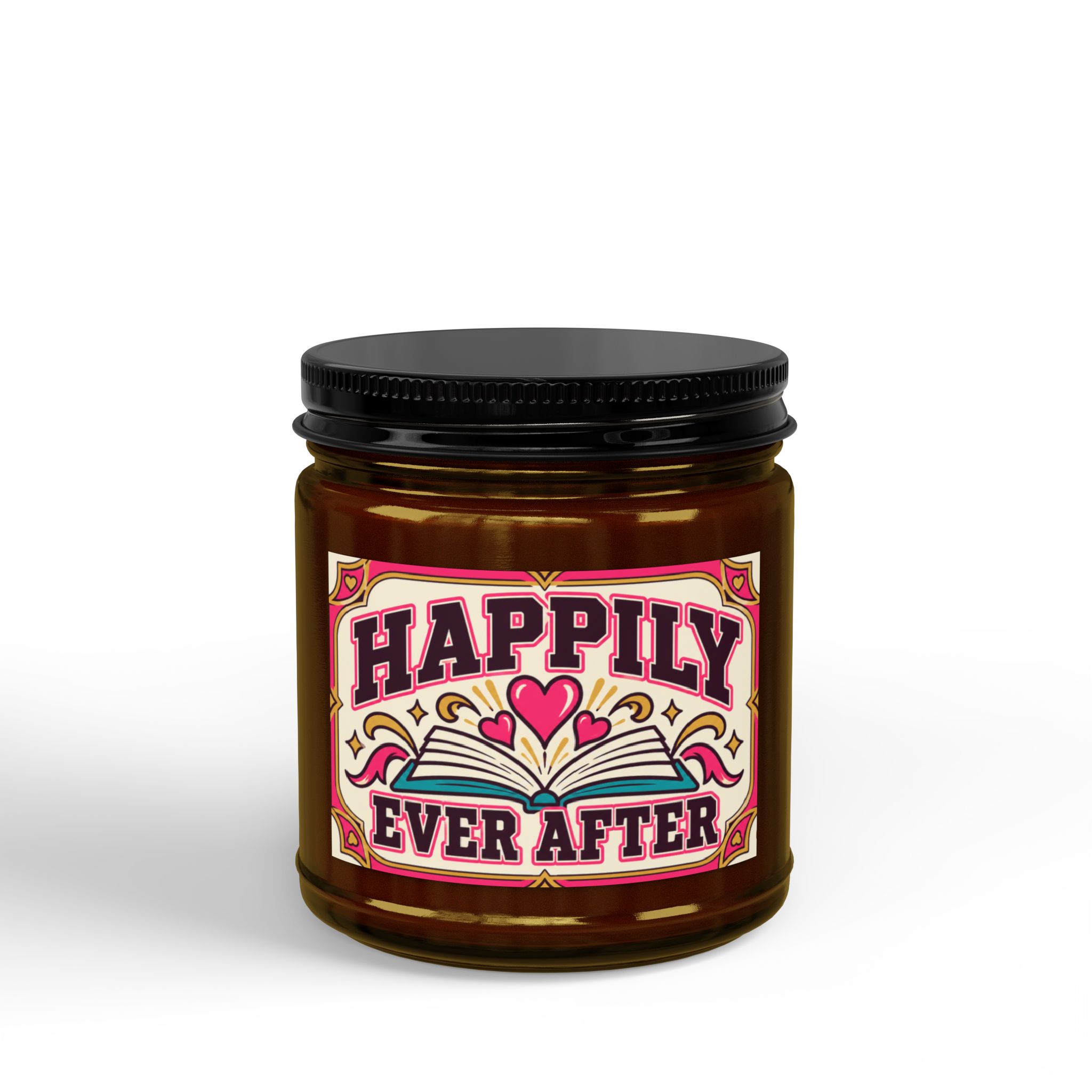 Happily Ever After Candle — Romance Reader Scented Soy Candle, 4oz & 9oz