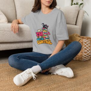 My TBR Is Out of Control Tee — Book Lover Graphic T-Shirt, Unisex Softstyle