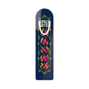 Spice Meter Bookmark — Aluminum Bookmark for Romance Readers