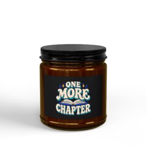 One More Chapter Candle — Bookish Scented Soy Candle, 4oz & 9oz