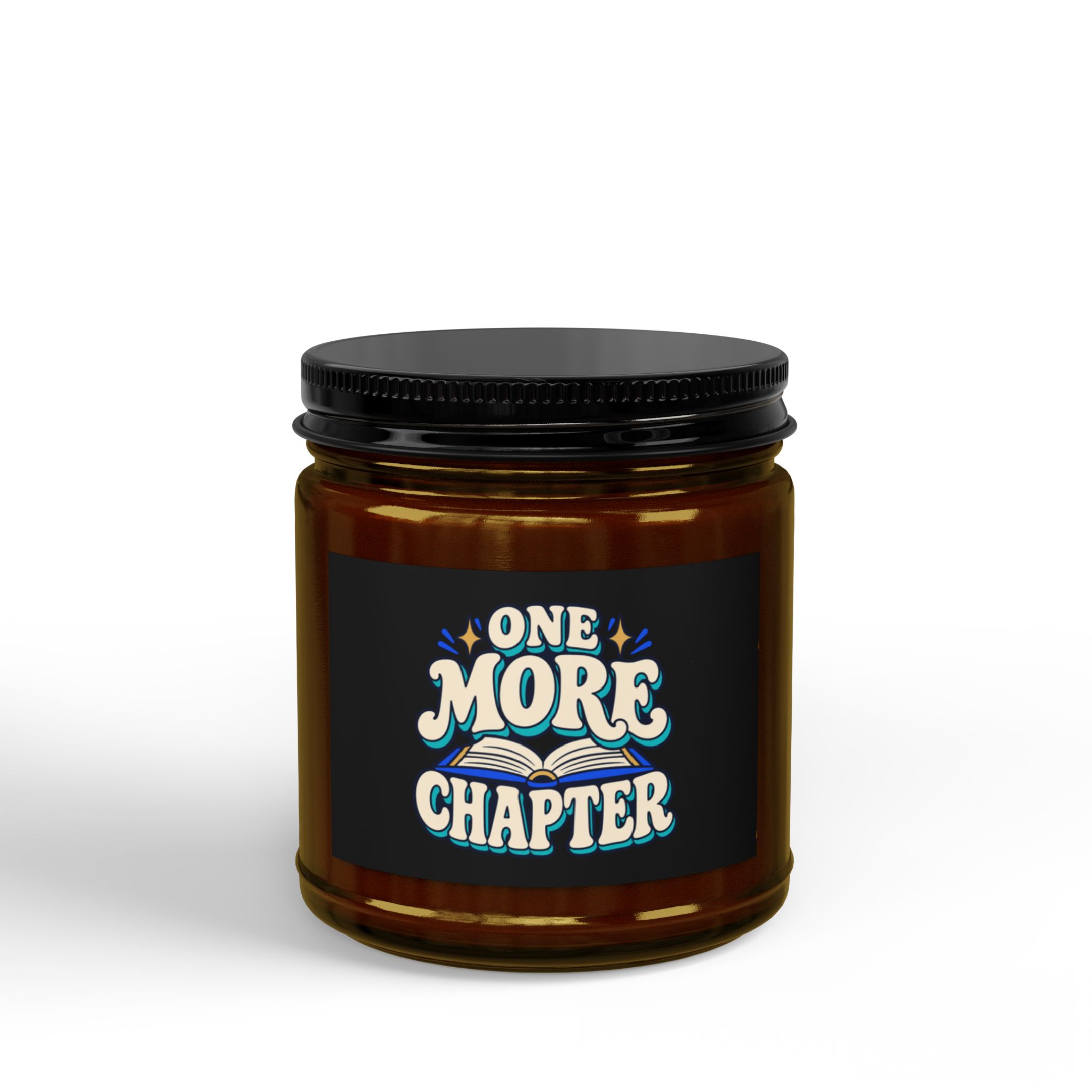One More Chapter Candle — Bookish Scented Soy Candle, 4oz & 9oz