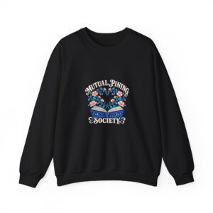 Mutual Pining Society Crewneck Sweatshirt — Slow Burn Romance Reader Graphic Sweatshirt, Unisex