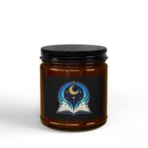 Midnight Reader Candle — Celestial Bookish Scented Soy Candle, 4oz & 9oz