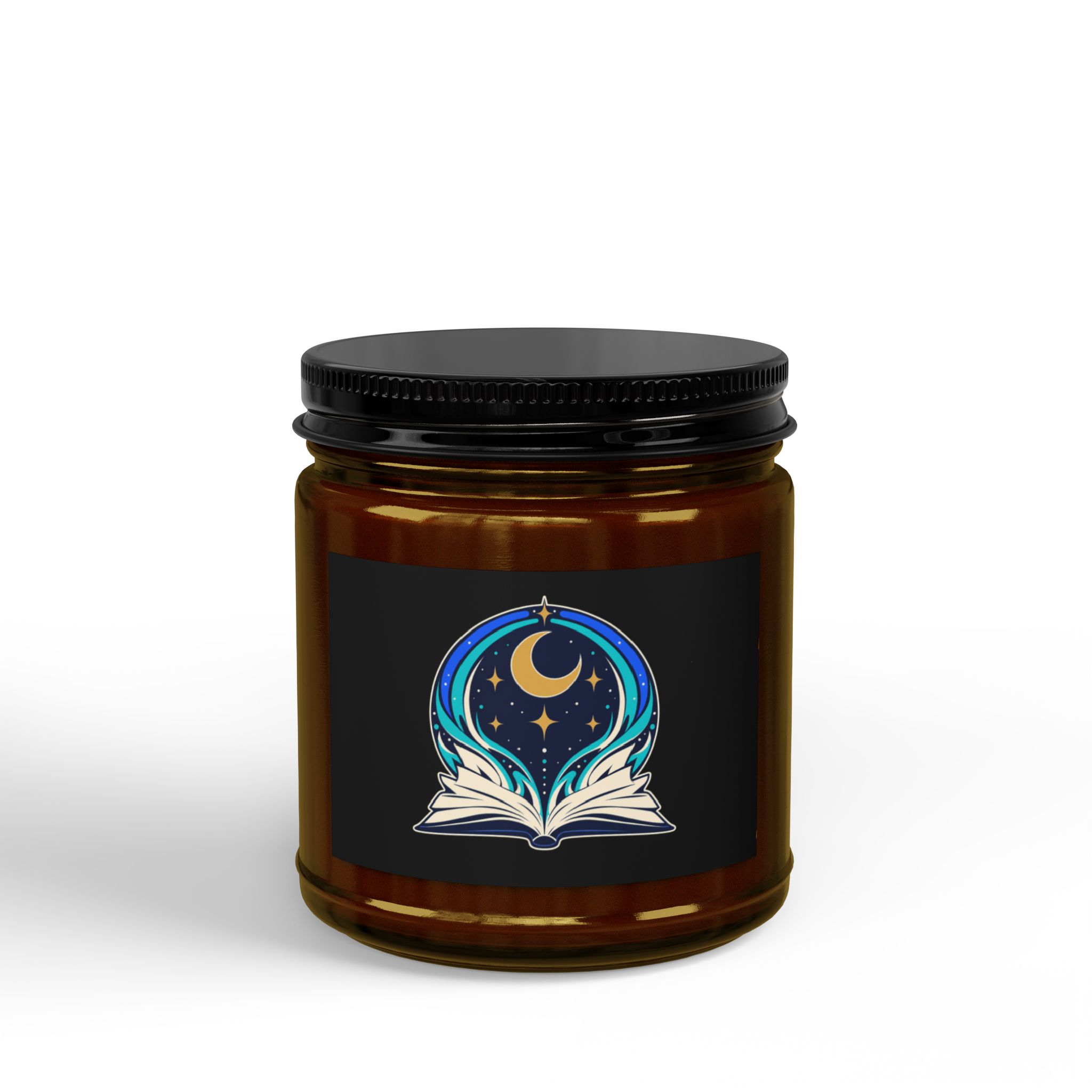 Midnight Reader Candle — Celestial Bookish Scented Soy Candle, 4oz & 9oz