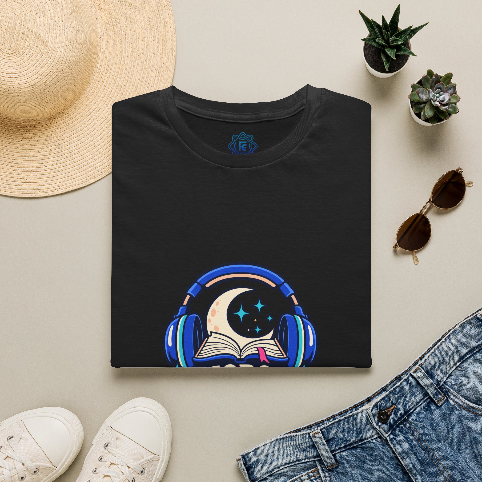 Audiobooks After Dark Tee — Audiobook Lover Graphic T-Shirt, Unisex Softstyle - Image 8