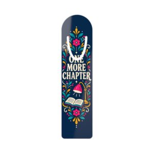 One More Chapter Bookmark — Aluminum Bookmark for Romance Readers