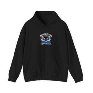Mutual Pining Society Hoodie — Slow Burn Romance Reader Graphic Hooded Sweatshirt, Unisex
