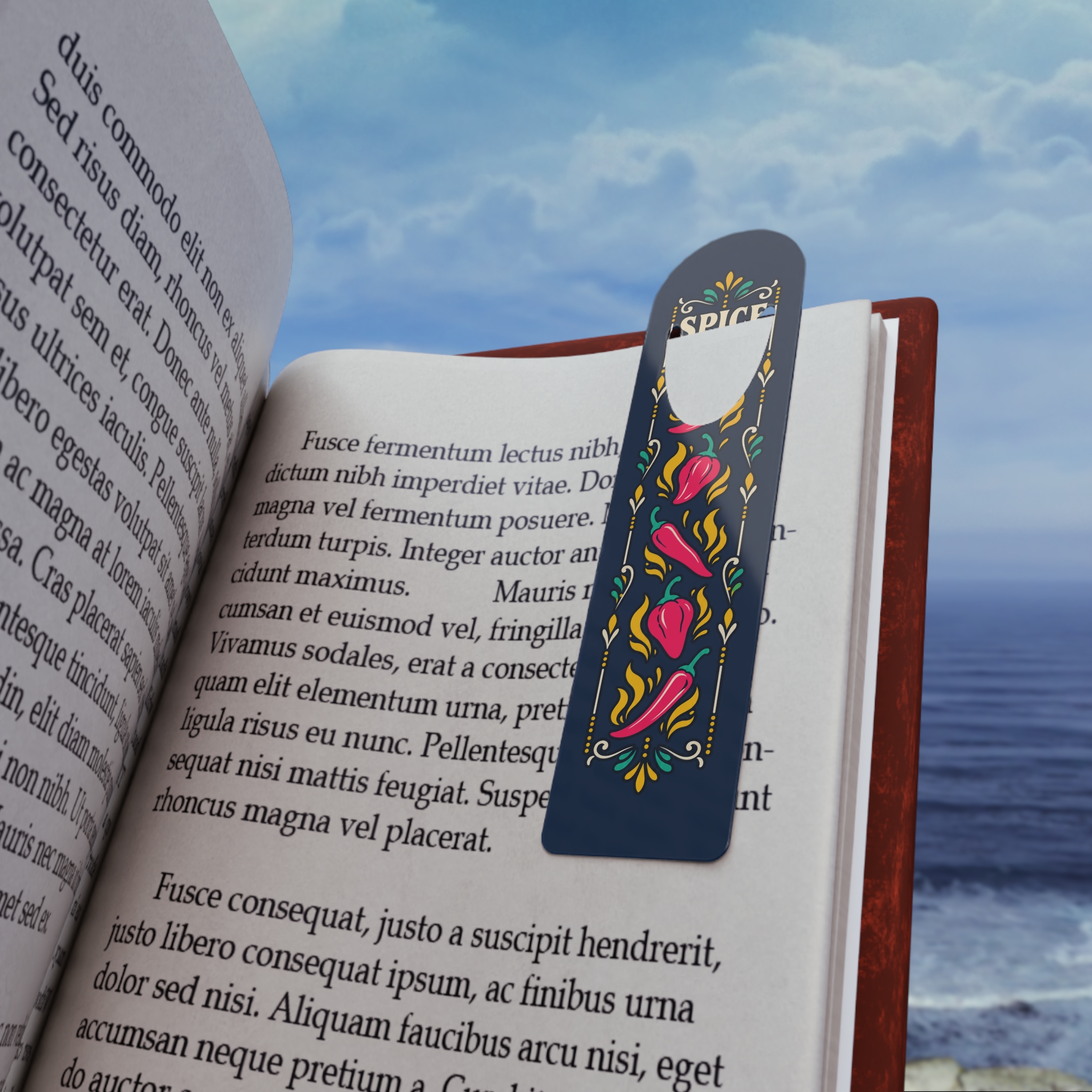 Spice Meter Bookmark — Aluminum Bookmark for Romance Readers - Image 4