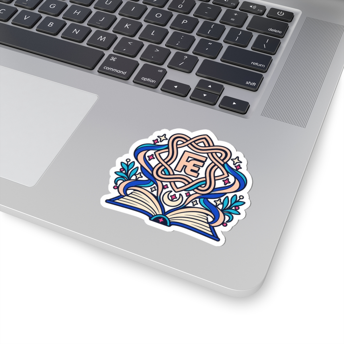 Story Portal Sticker — Fractal Enigma Emblem Kiss-Cut Vinyl Sticker - Image 5