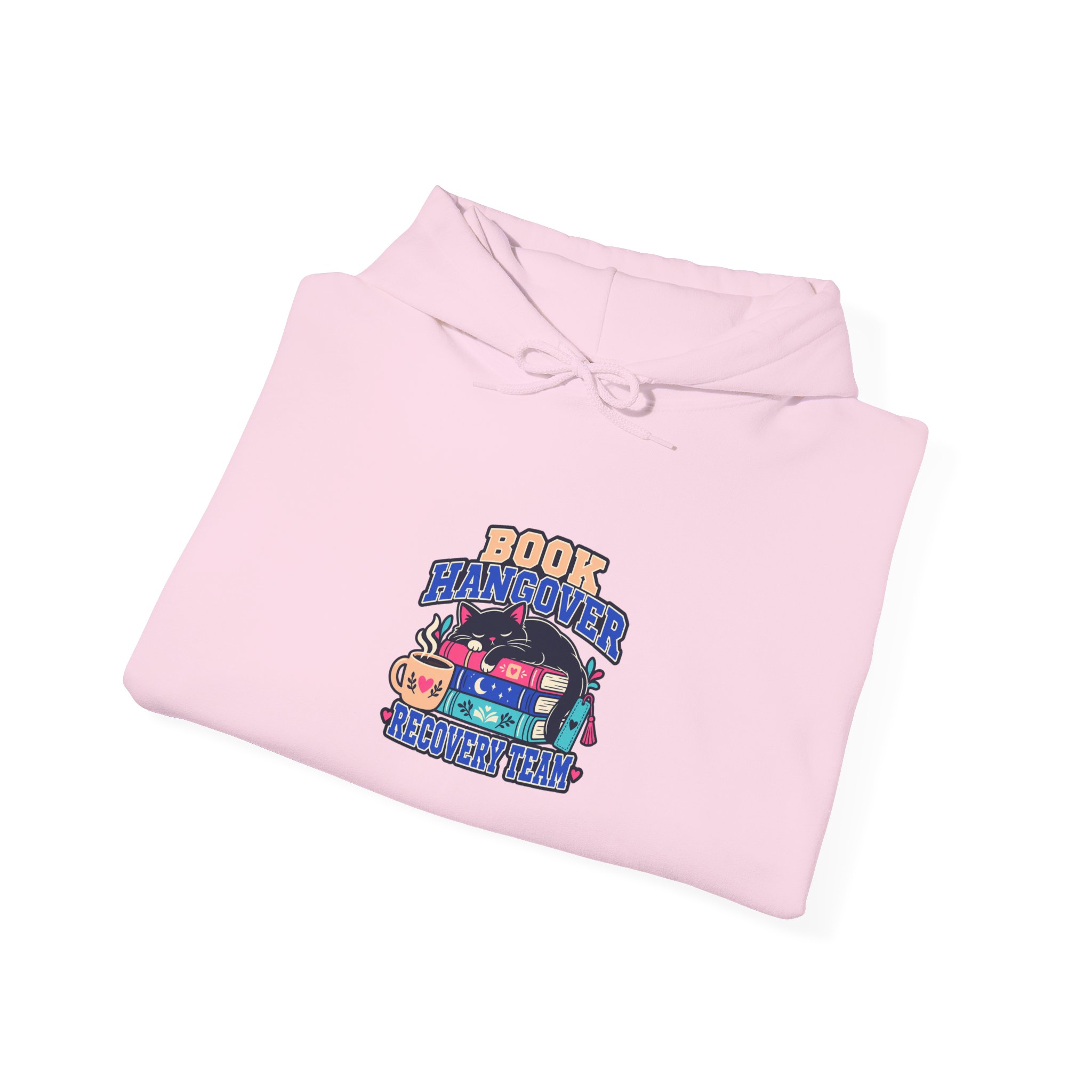 Book Hangover Recovery Team Hoodie — Book Lover Graphic Hooded Sweatshirt, Unisex - Image 20