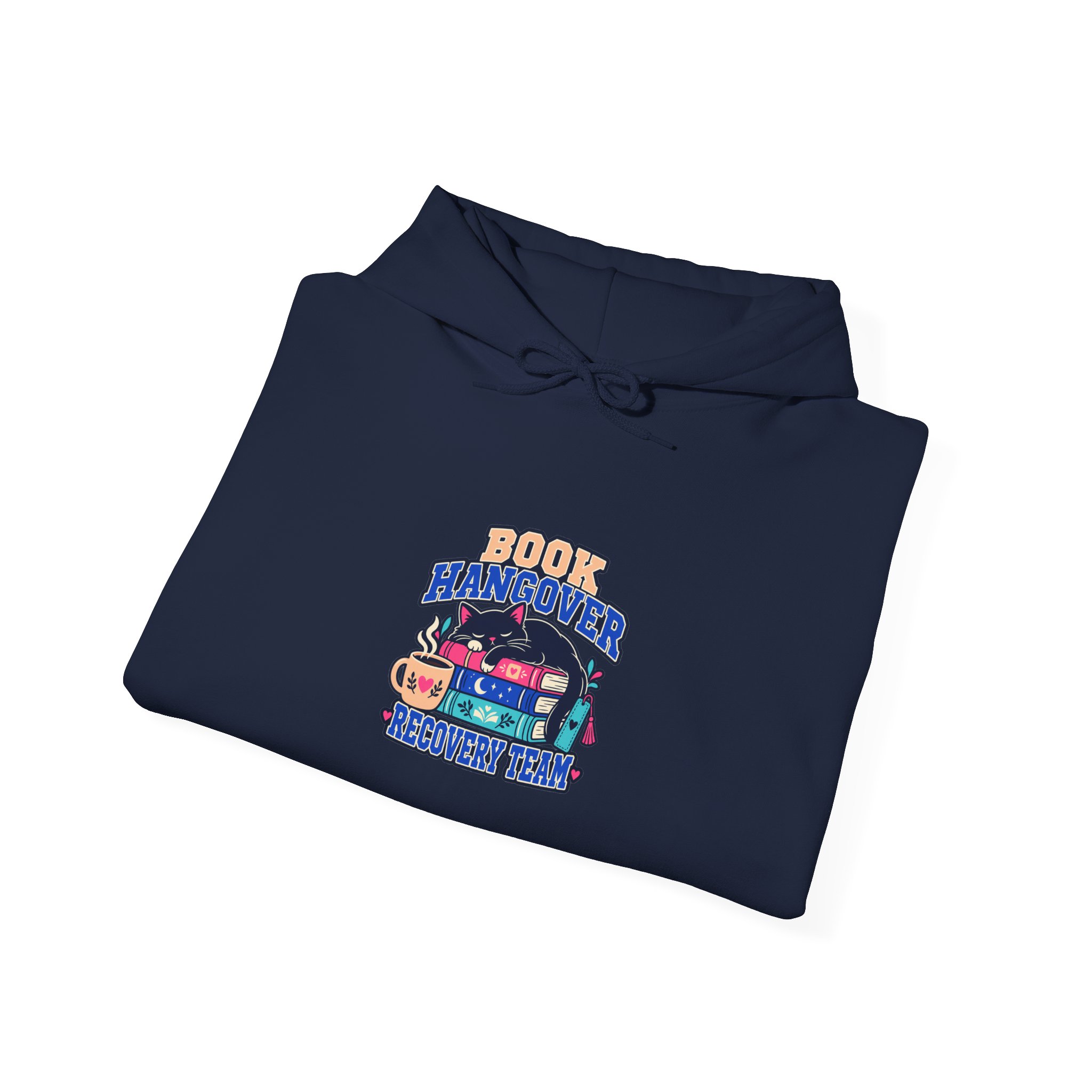 Book Hangover Recovery Team Hoodie — Book Lover Graphic Hooded Sweatshirt, Unisex - Image 16