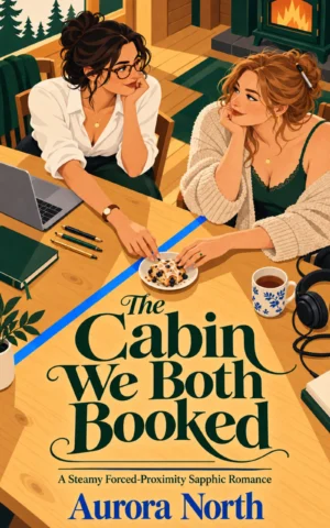 The Cabin We Both Booked book cover by Aurora North