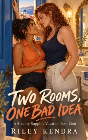 Two Rooms, One Bad Idea book cover by Riley Kendra