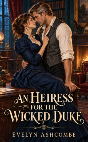 An Heiress for the Wicked Duke book cover by Evelyn Ashcombe