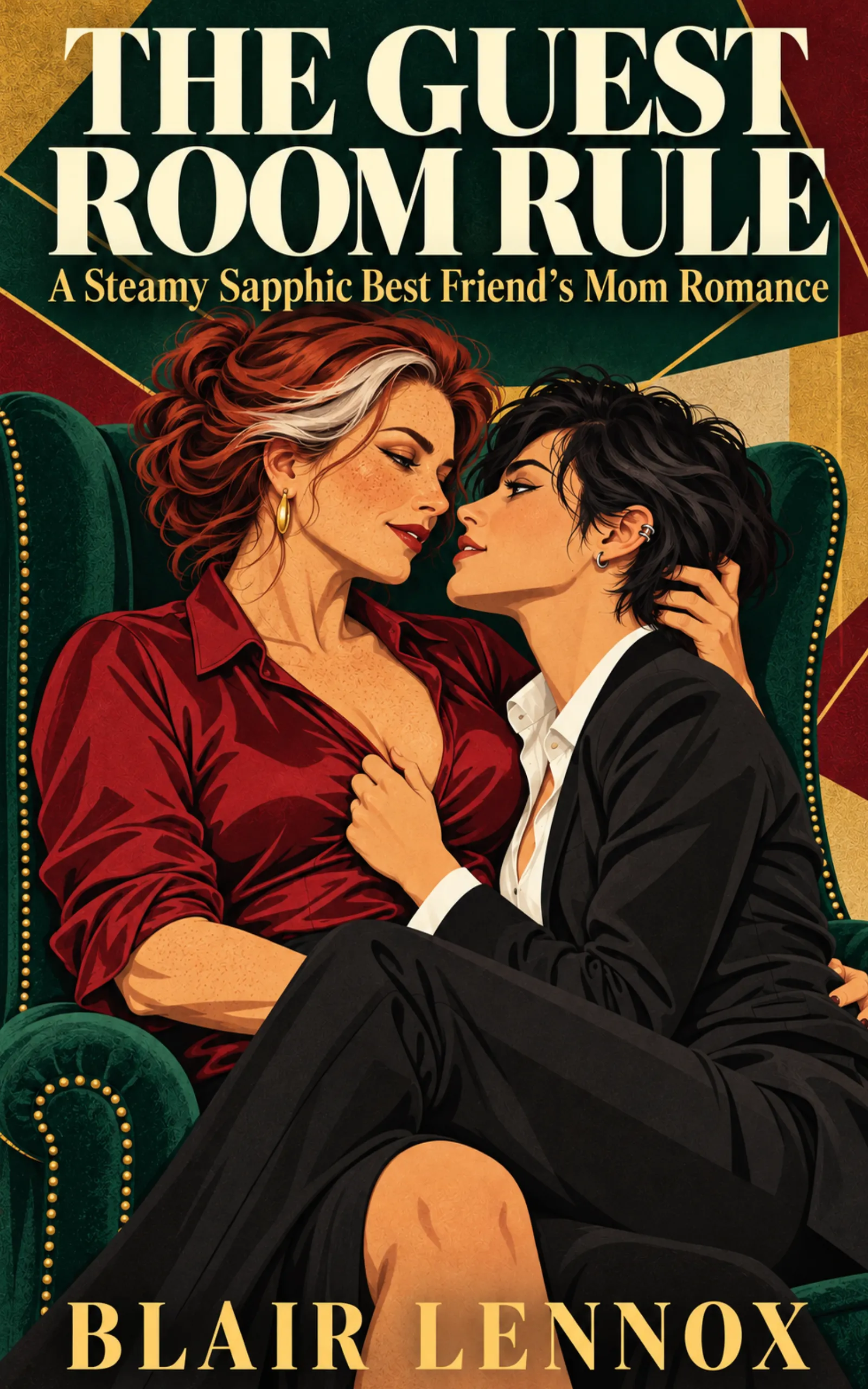 The Guest Room Rule book cover by Blair Lennox