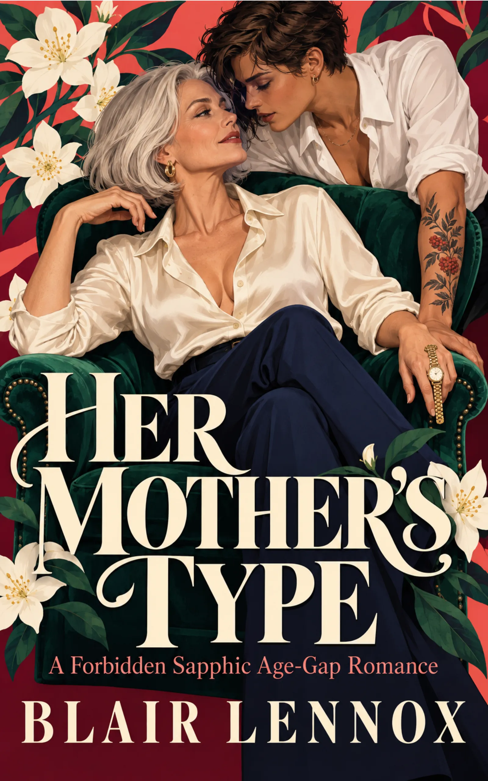 Her Mother's Type book cover by Blair Lennox