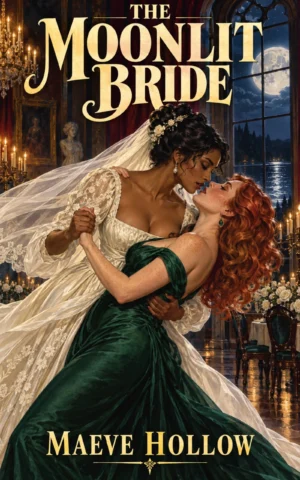 The Moonlit Bride book cover by Maeve Hollow