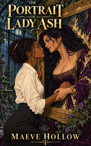 The Portrait of Lady Ash book cover by Maeve Hollow