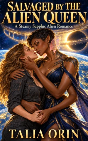 Salvaged by the Alien Queen book cover by Talia Orin