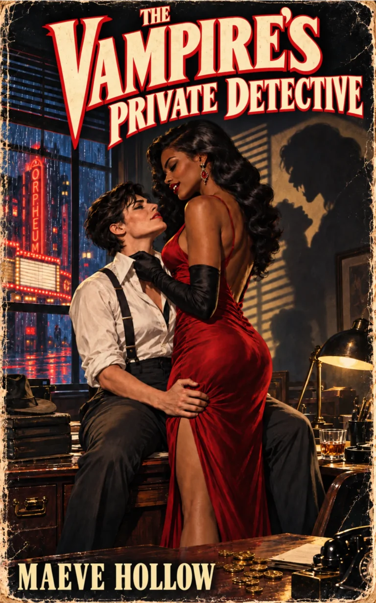 The Vampire's Private Detective book cover by Maeve Hollow